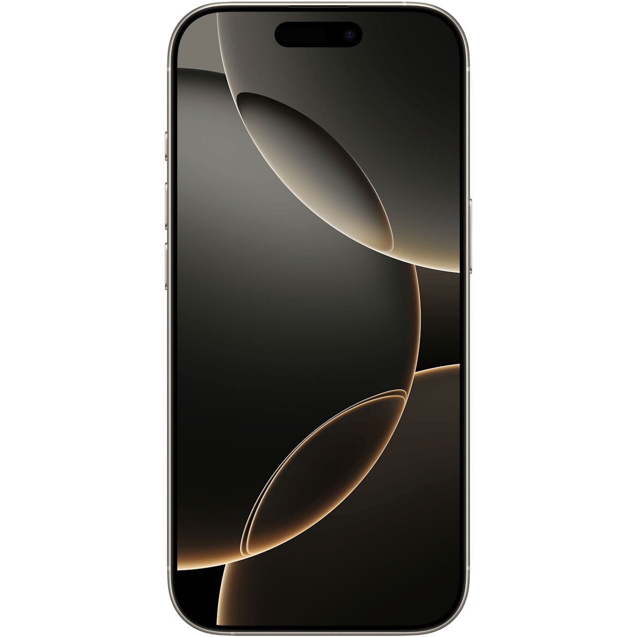 Front view of iPhone 16 Pro